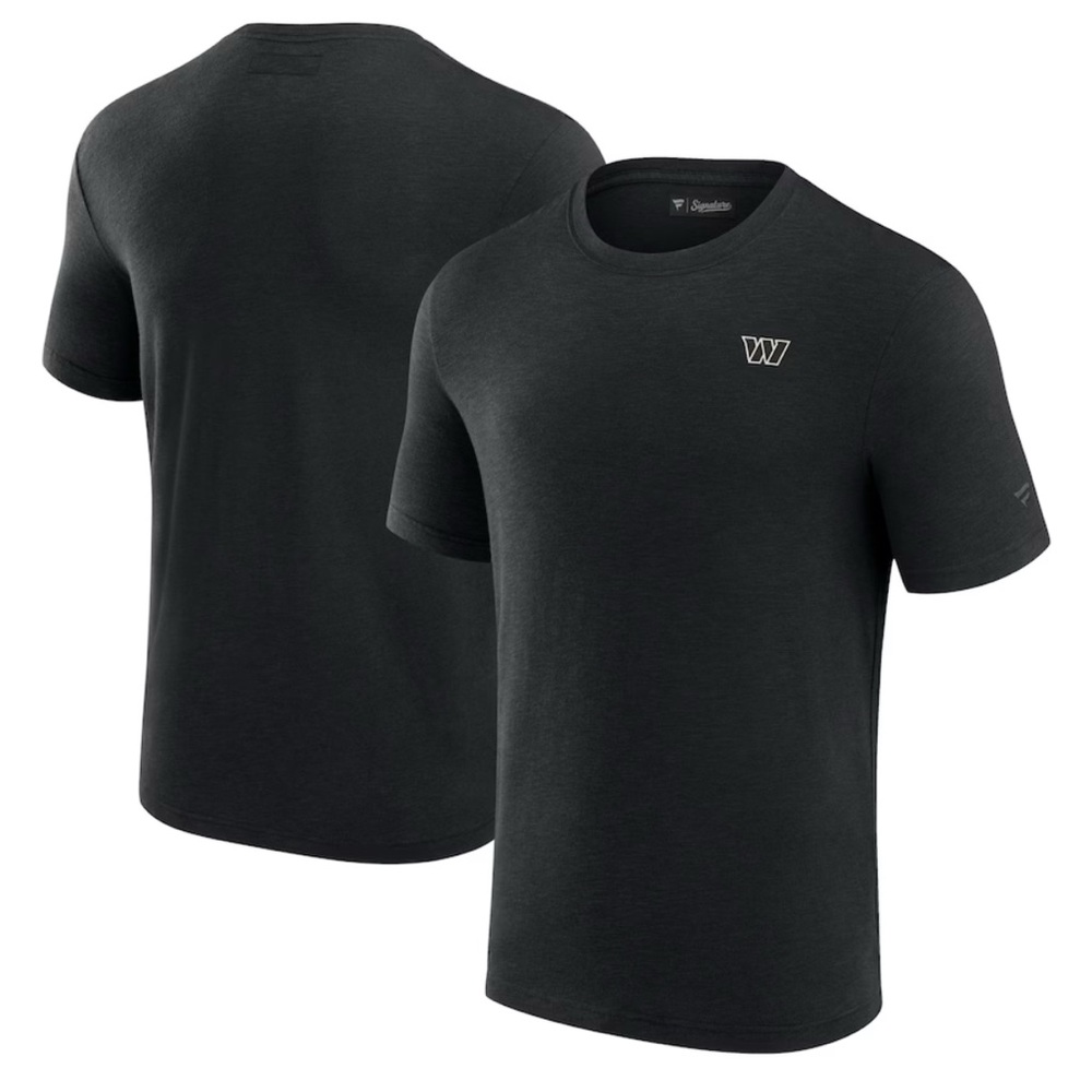 Men's Fanatics Black Washington Commanders Modal Short Sleeve T-Shirt NWT M XXL